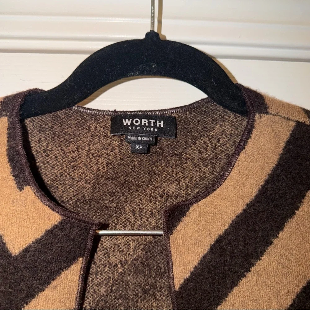 Worth New York Wool Duster Cardigan - Picture 4 of 5